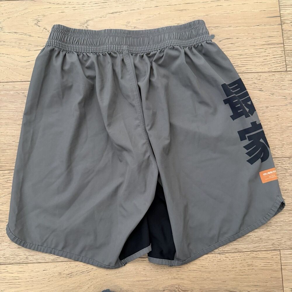 Moya Brand Co MB/025 BJJ Grappling Fight Shorts Gray Size 32 MMA No Gi - Picture 8 of 13